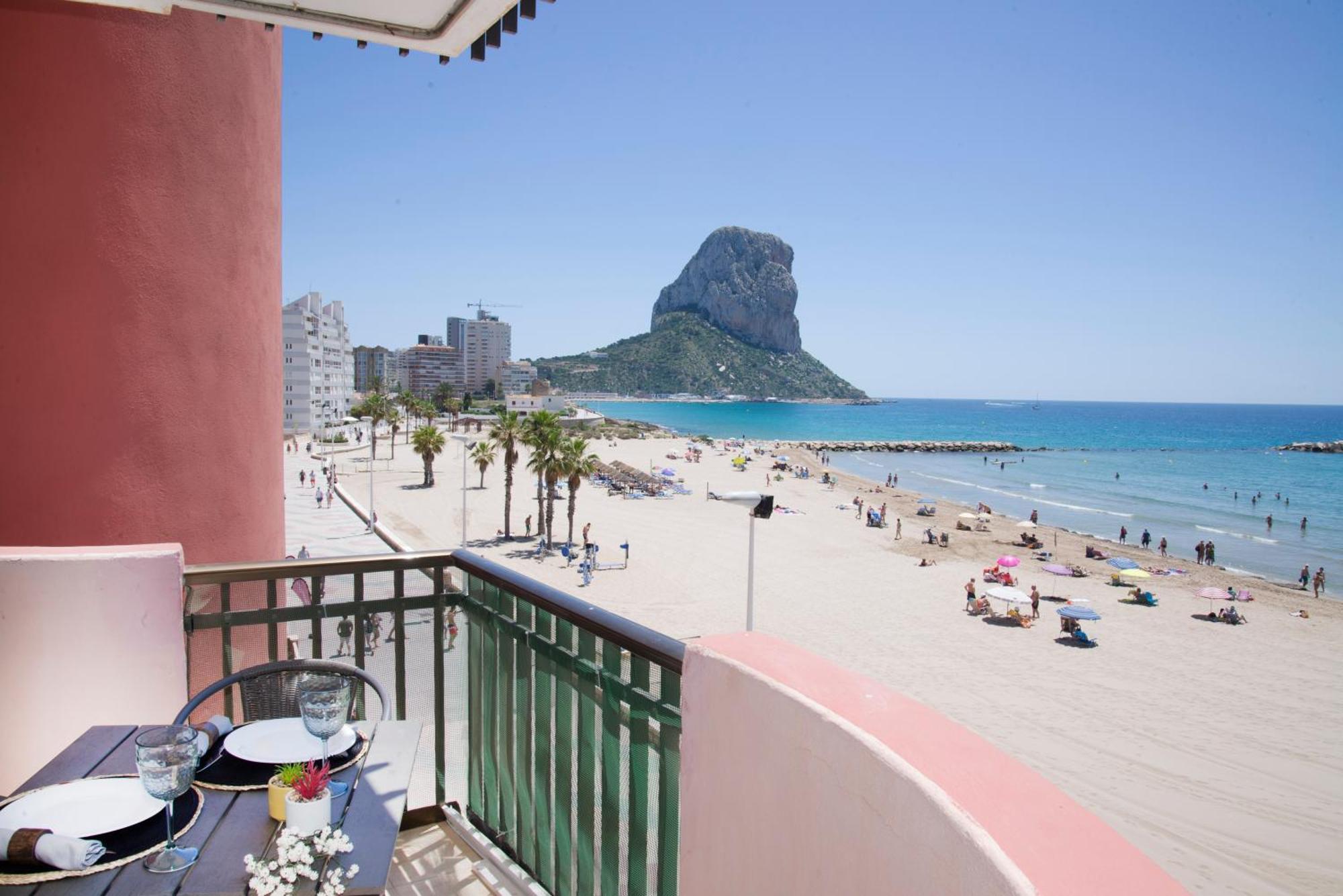 Edificio Oceanic Apartment Calpe Bagian luar foto