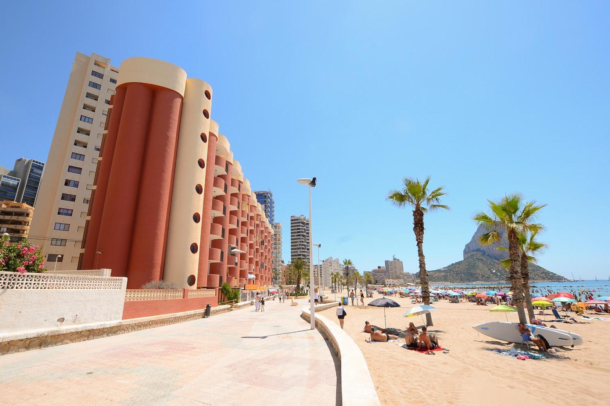 Edificio Oceanic Apartment Calpe Bagian luar foto
